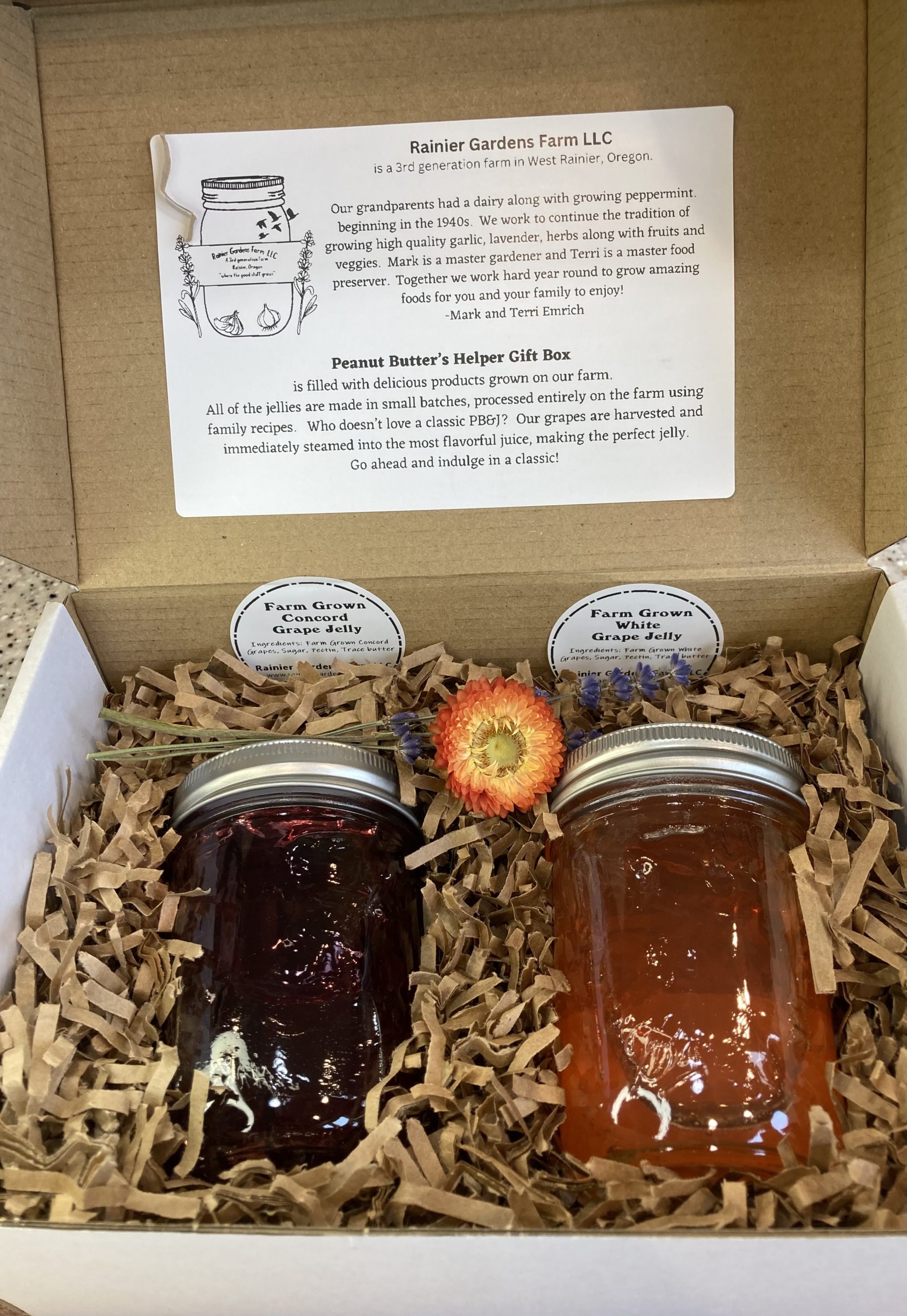 Peanut Butter’s Helper Gift Box - Grape